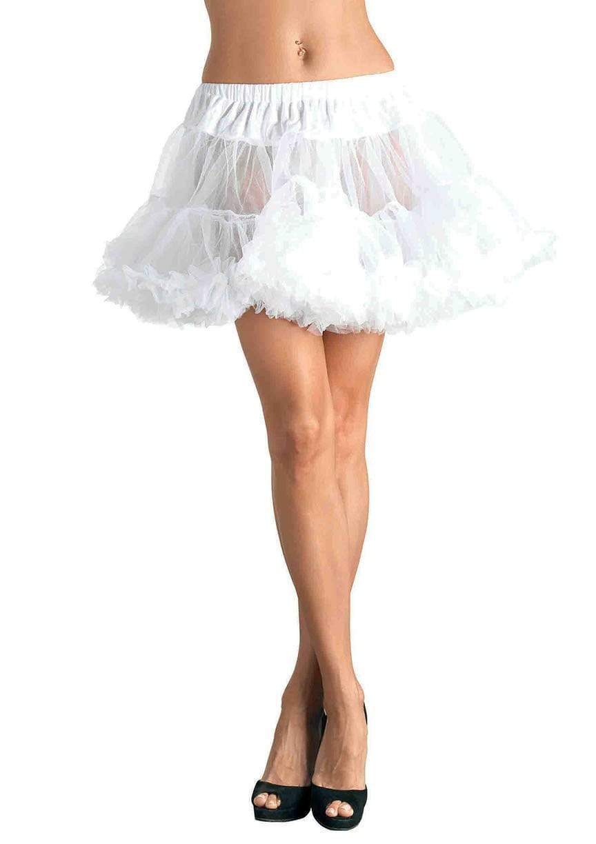 Layered Tulle Petticoat Costume Skirt (available in Red & White)