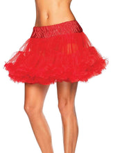 Load image into Gallery viewer, Layered Tulle Petticoat Costume Skirt (available in Red &amp; White)
