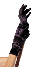 Load image into Gallery viewer, Satin Wrist Length Costume Gloves o/s [2 colours]
