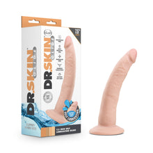 Load image into Gallery viewer, Dr. Skin Glide - 7.5 inch Self Lubricating Dildo- Vanilla
