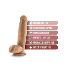 Load image into Gallery viewer, Dr. Skin - Dr. Mark - 7 Inch Dildo With Balls - Tan
