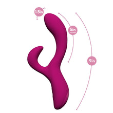 Load image into Gallery viewer, Blush: Quinn - Rabbit Vibrator - Burgundy
