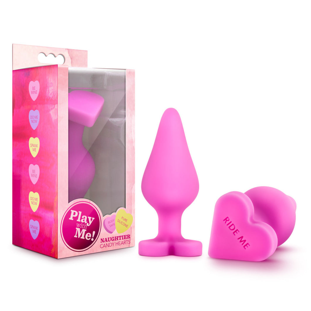 Play with Me - Naughtier Candy Heart - Ride Me - Pink