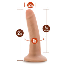 Load image into Gallery viewer, Dr. Skin - 5.5 Inch Cock With Suction Cup - Vanilla
