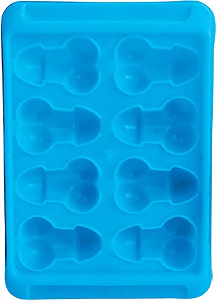 Blue Balls Penis & Ball Shaped Ice Cubes