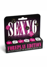 Load image into Gallery viewer, Sexy 6 Dice Game: FOREPLAY EDITION
