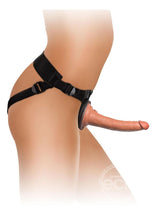 Load image into Gallery viewer, King Cock Comfy Silicone Body Dock Strap-on Kit With Dildo 7&quot; - Caramel

