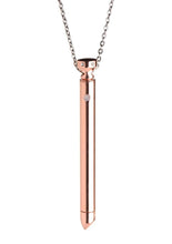 Load image into Gallery viewer, Charmed Rechargeable Stainless Steel 7X Vibrating Necklace
