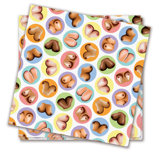 BOOBS Napkins (pack of 8)