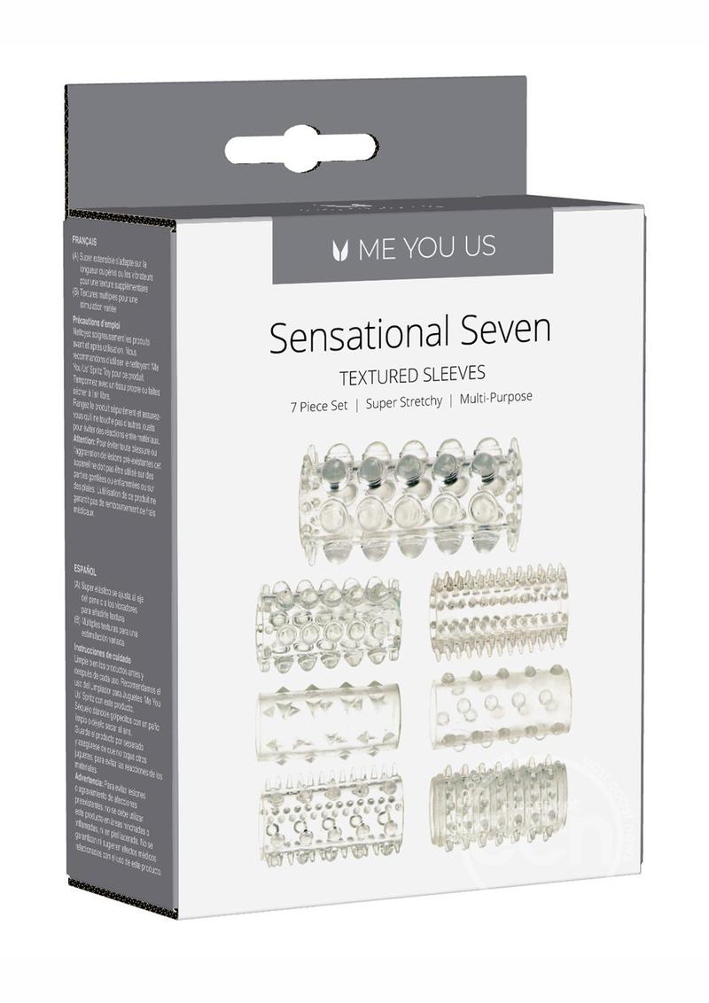 ME YOU US Sensational Seven Textured Sleeves Kit