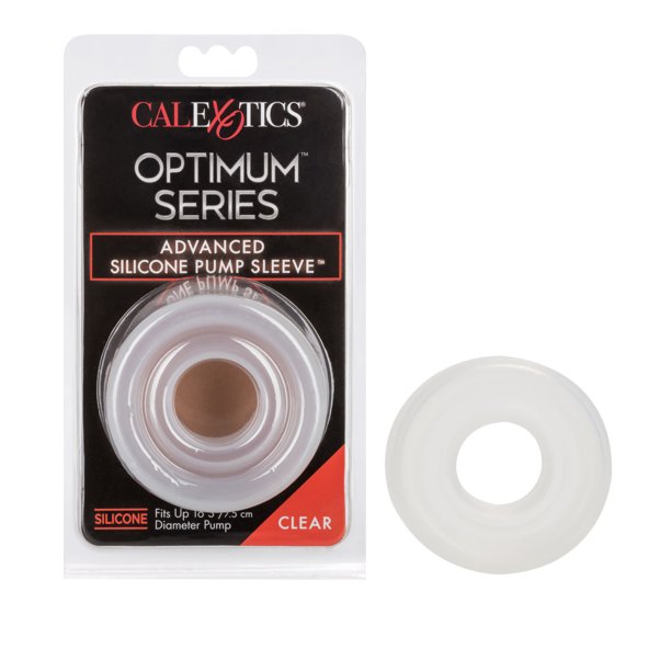 CALEXOTICS - Advanced Silicone Pump Sleeve - CLEAR 3