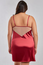 Load image into Gallery viewer, I Collection: BRITTANY Satin Chemise [PLUS]
