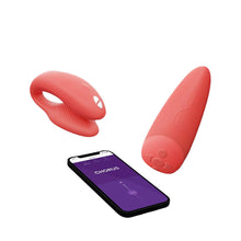 Load image into Gallery viewer, We-Vibe Chorus Rechargeable Couples Vibrator with Squeeze Control
