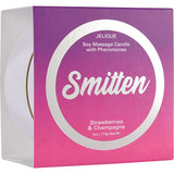 Load image into Gallery viewer, JELIQUE - &quot;SMITTEN&quot; STRAWBERRIES &amp; CHAMPAGNE Massage Candle
