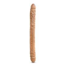 Load image into Gallery viewer, Blush Dr. Skin Silver Collection Double Dildo 18in - Caramel
