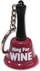 Ozze Key Chain: RING FOR WINE
