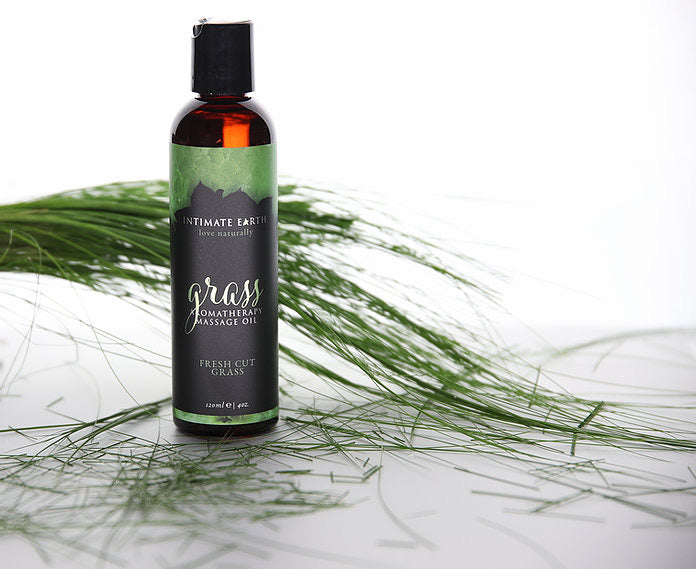 INTIMATE EARTH - GRASS Aromatherapy Massage Oils
