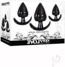 Load image into Gallery viewer, EVOLVED Anal Delights Anal Training Kit - Black
