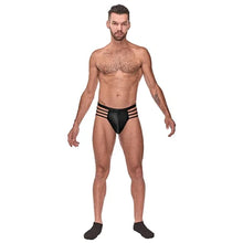 Load image into Gallery viewer, Male Power: CAGE MATTE CAGE THONG

