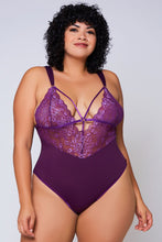 Load image into Gallery viewer, iCollection: Primrose Plus Size Teddy *SALE ITEM*
